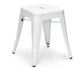 Banco de bar TOL EK LIMITED 46, aço, branco