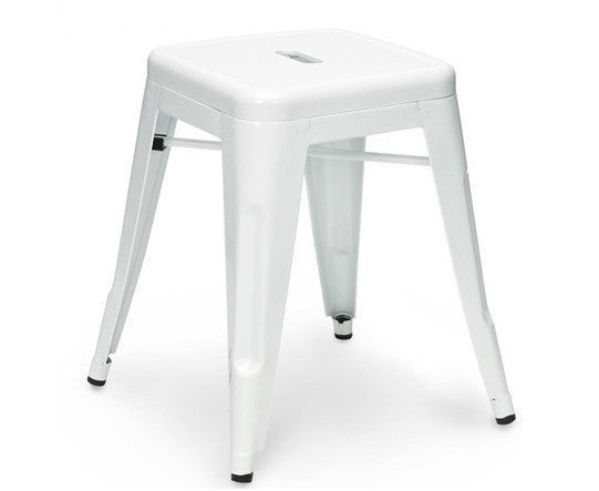 Banco de bar TOL EK LIMITED 46, aço, branco