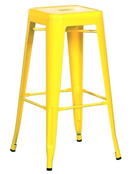 Banco de bar TOL EK LIMITED , aço, amarelo