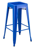 Banco de bar TOL EK LIMITED, aço, azul
