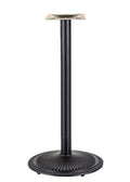 Base de mesa ARNO NEW, alta, preta, 45 cms. de diâmetro, altura 110 cms