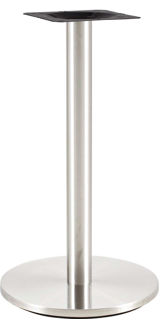 Base de mesa BENAGIL, aço inoxidável, base de 45 cms de diâmetro, altura 72 cms