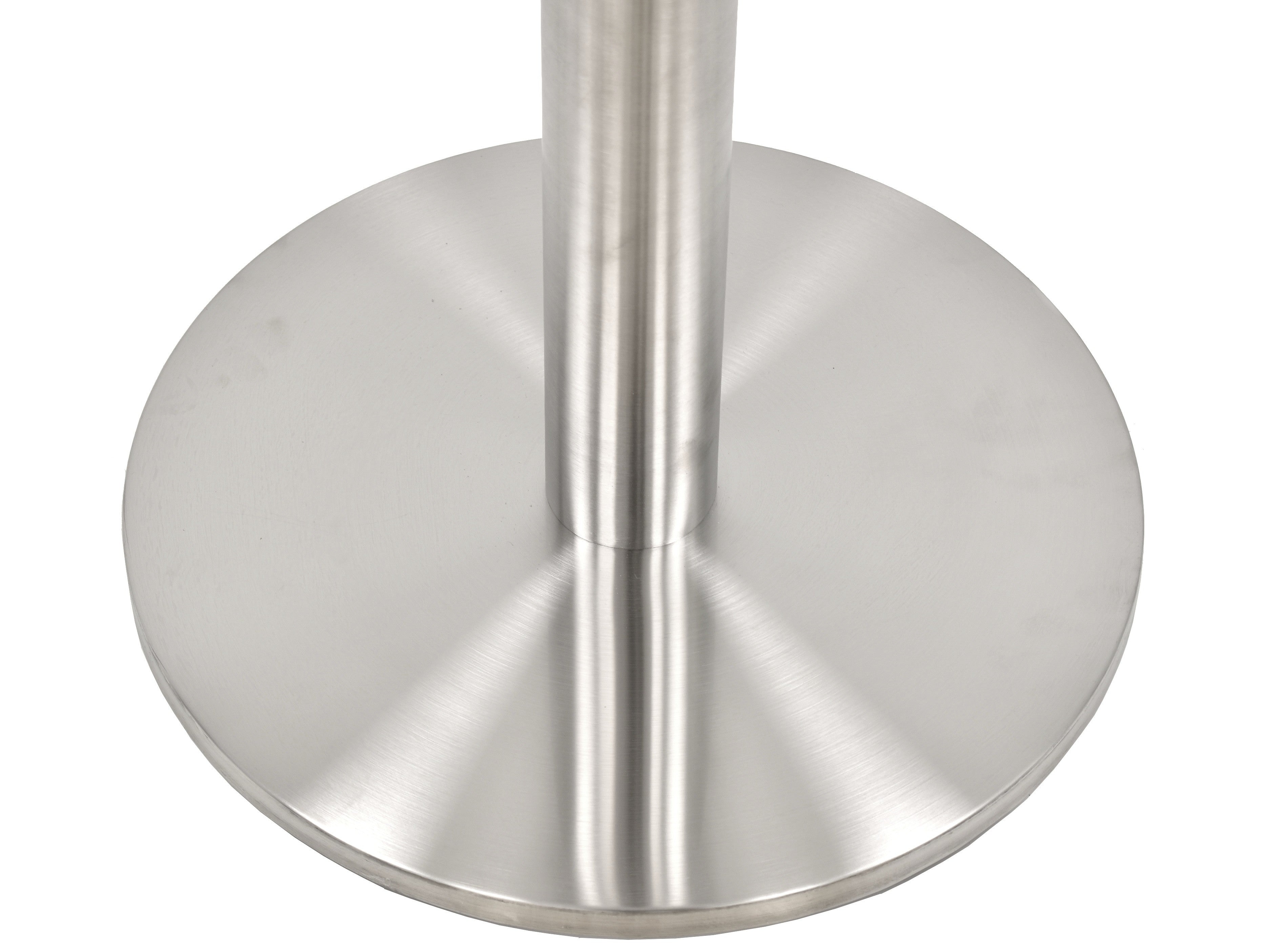 Base de mesa BENAGIL, alta, aço inoxidável, base 45 cms de diâmetro, altura 110 cms