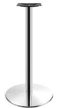 Base de mesa BENAMARA, aço inoxidável, alta, base de aço de 8 mm. 45 cms de diâmetro, altura 110 cms