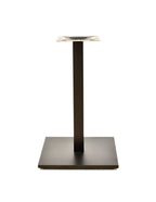 Base de mesa BEVERLY 50C, tubo quadrado, preto, base de 50 x 50 cms, altura 72 cms