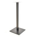 Base de mesa BEVERLY, alta, tubo quadrado, preta, base de 45 x 45 cms, altura 110 cms
