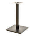 Base de mesa BEVERLY, tubo quadrado, preto, base de 45 x 45 cms, altura 72 cms