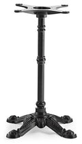 Base de mesa BRISTOL NEW, fundição, 4 pés, preta, altura 72 cms