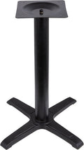 Base de mesa CARIBE-72NE, preto, base de 56 x 56 cms, altura 72 cms