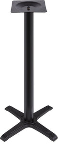 Base de mesa CARIBE, alta, preto, base de 56 x 56 cms, altura 110 cms