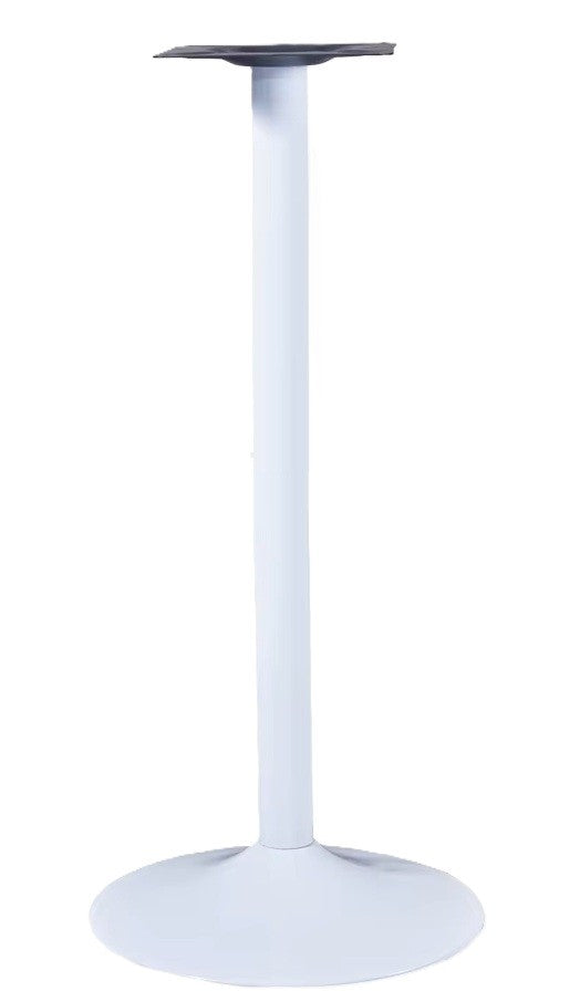 Base de mesa CRISS, alta, branca, base de 45 cms de diâmetro, altura 110 cms