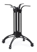 Base de mesa EIFFEL NEW-4, alumínio, 4 pes, preta, altura 70 cms