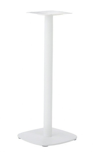 Base de mesa MAUTES 110, alta, branca, base de 45 x 45 cms, altura 110 cms