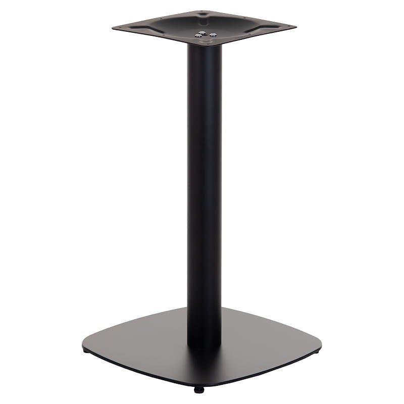 Base de mesa MAUTES 72, preta, base de 45 x 45 cms, altura 72 cms