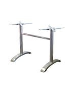 Base de mesa MILAN NERT, retangular, alumínio, preta