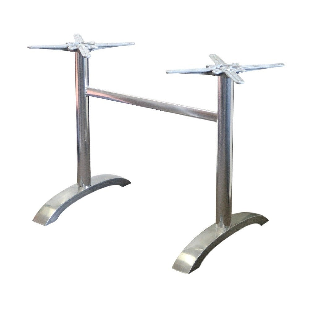 Base de mesa MILAN 72RT, retangular, alumínio