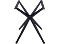 Base de mesa OASIS, resina preta, altura 72 cms