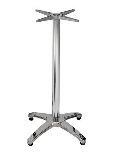 Base de mesa ROMA NEW, alta, inoxidável e alumínio