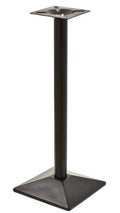 Base de mesa SOHO, alta, preto, base de 40 x 40 cms, altura 110 cms