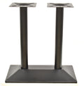 Base de mesa SOHO, retangular, preta, base de 70 x 40 cms, altura 72 cms