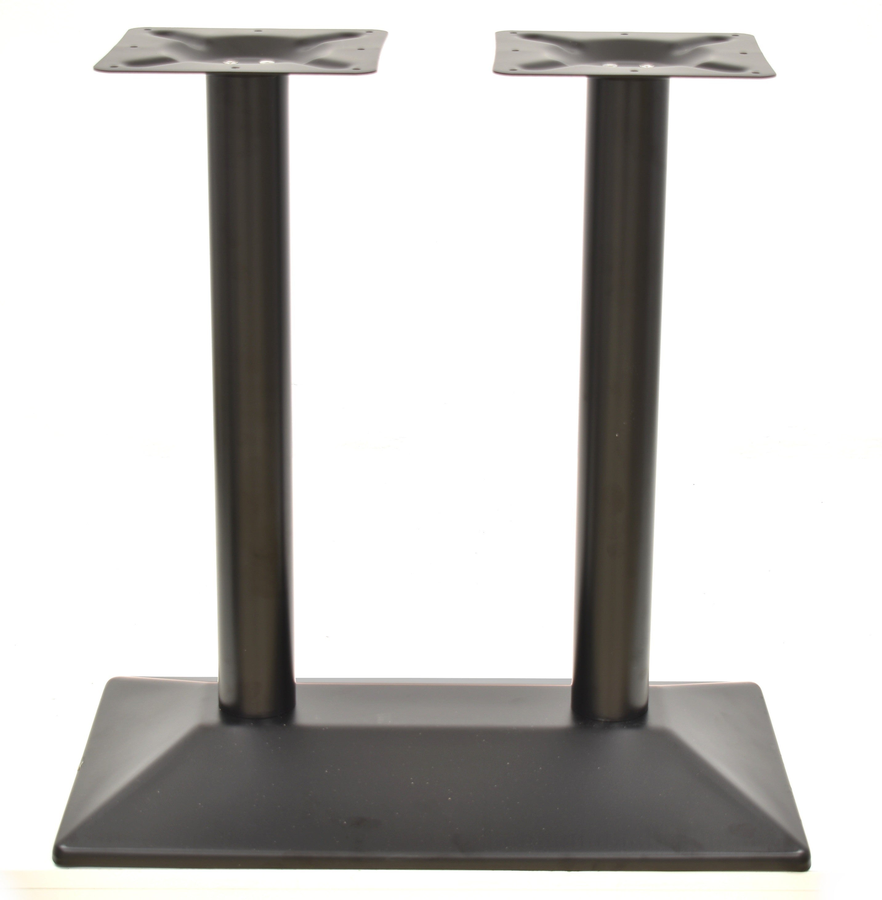 Base de mesa SOHO, retangular, preta, base de 70 x 40 cms, altura 72 cms