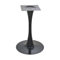Base de mesa TULIP ( TO ), preta, base de 50 cms de diâmetro, altura 70 cms