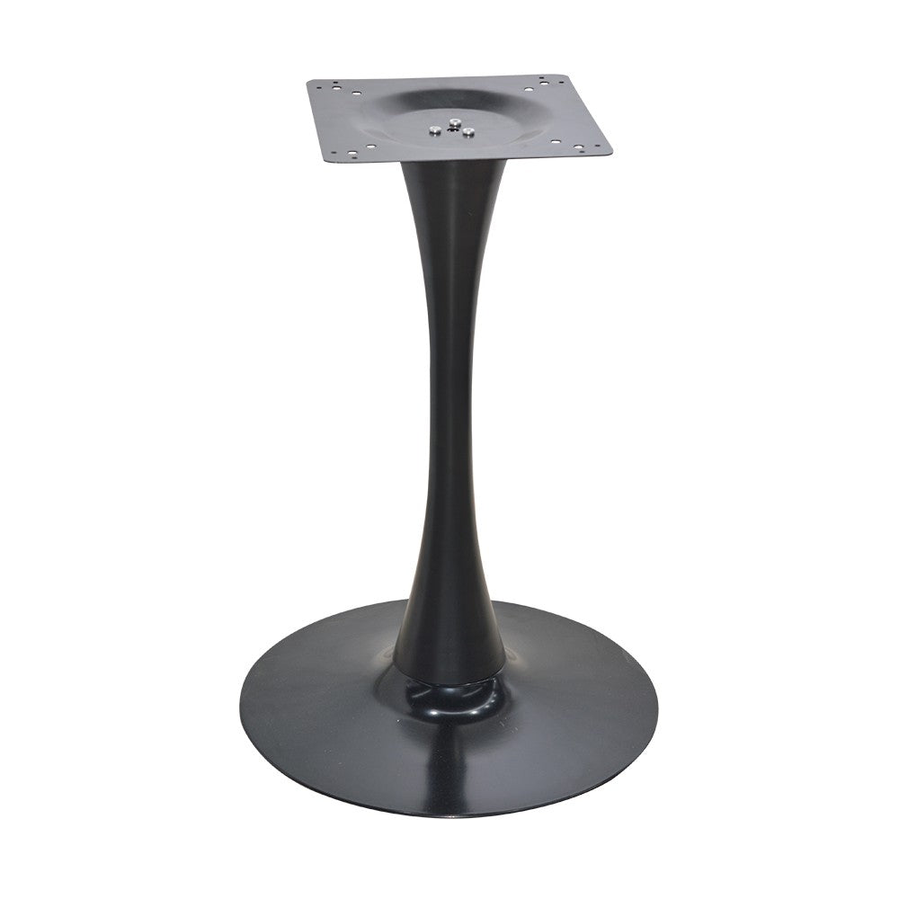 Base de mesa TULIP ( TO ), preta, base de 50 cms de diâmetro, altura 70 cms
