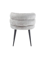 Cadeira BERG, metal, tecido cremona cinza