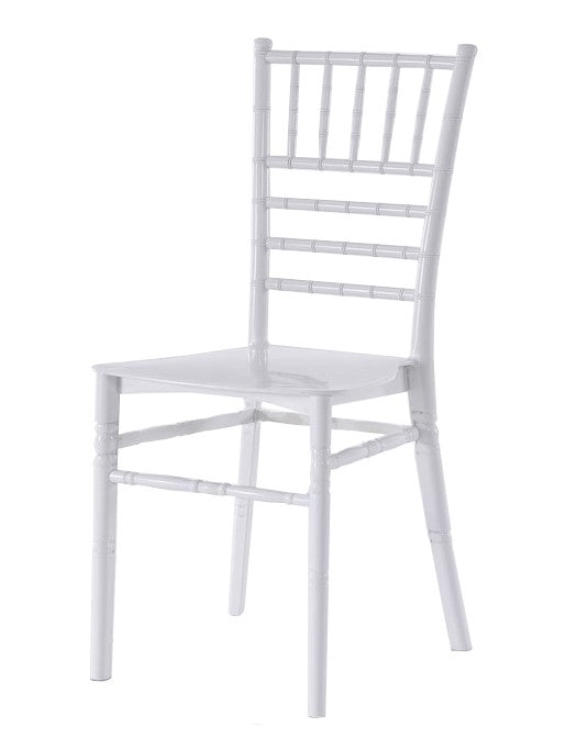Cadeira CHIAVARI 28, empilhável, polipropileno branco