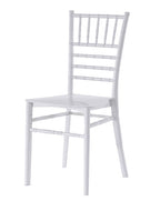 Cadeira CHIAVARI 28, empilhável, polipropileno branco
