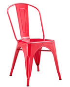 Cadeira TOL EK LIMITED, aço, vermelho