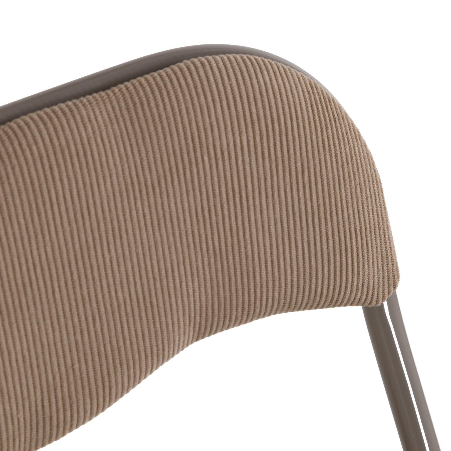 CADEIRA DOBRÁVEL LIRA CORDUROY BEGE RJVE-22930001