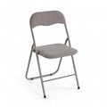 CADEIRA DOBRÁVEL LIRA CORDUROY CINZA RJVE-22930002