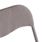 CADEIRA DOBRÁVEL LIRA CORDUROY CINZA RJVE-22930002