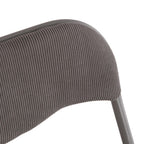 CADEIRA DOBRÁVEL LIRA CORDUROY CINZA ESCURO RJVE-22930004