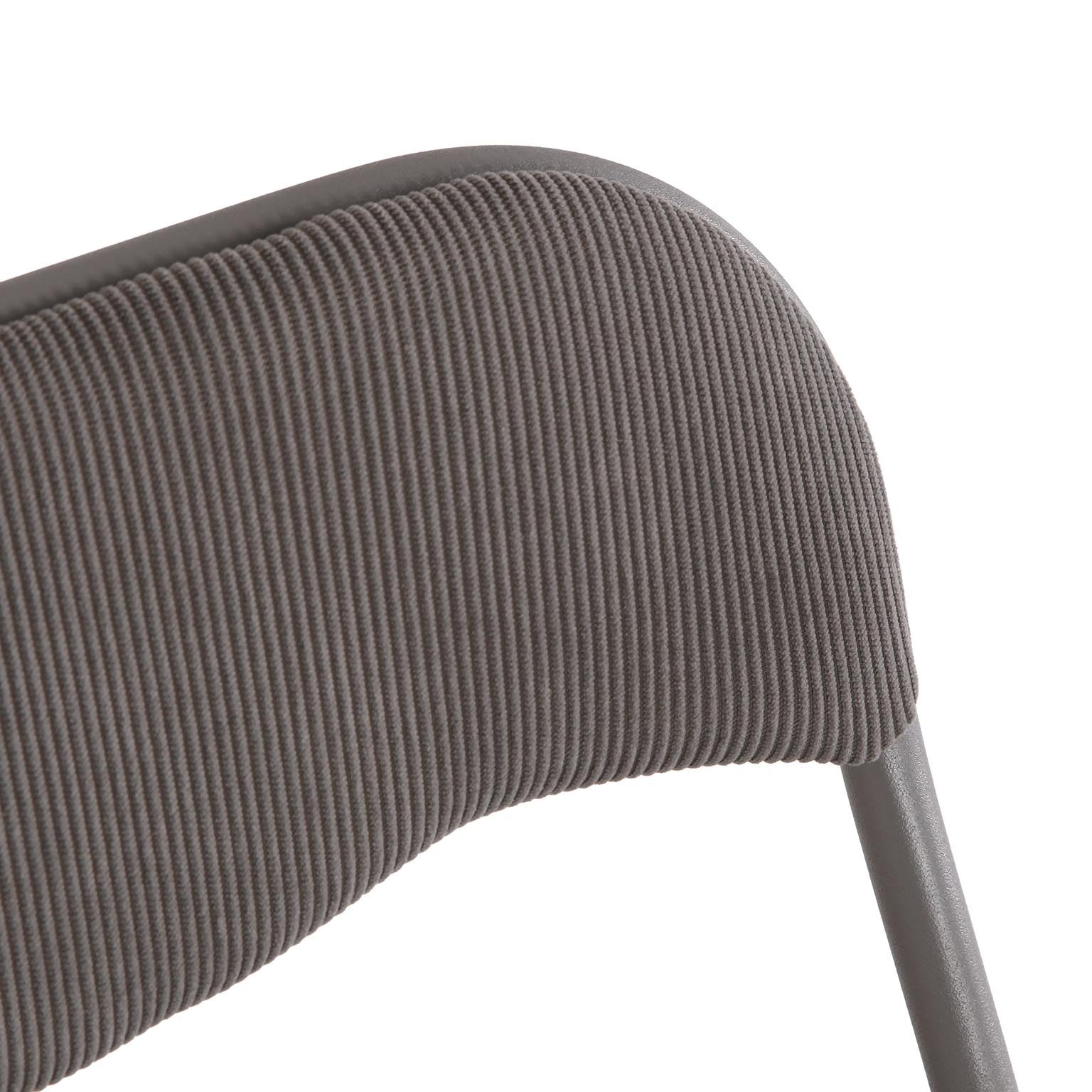 CADEIRA DOBRÁVEL LIRA CORDUROY CINZA ESCURO RJVE-22930004