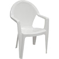 Cadeirão CLS, monoblock, empilhável, branco