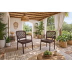 Cadeirão LATOJA, empilhável, polipropileno branco