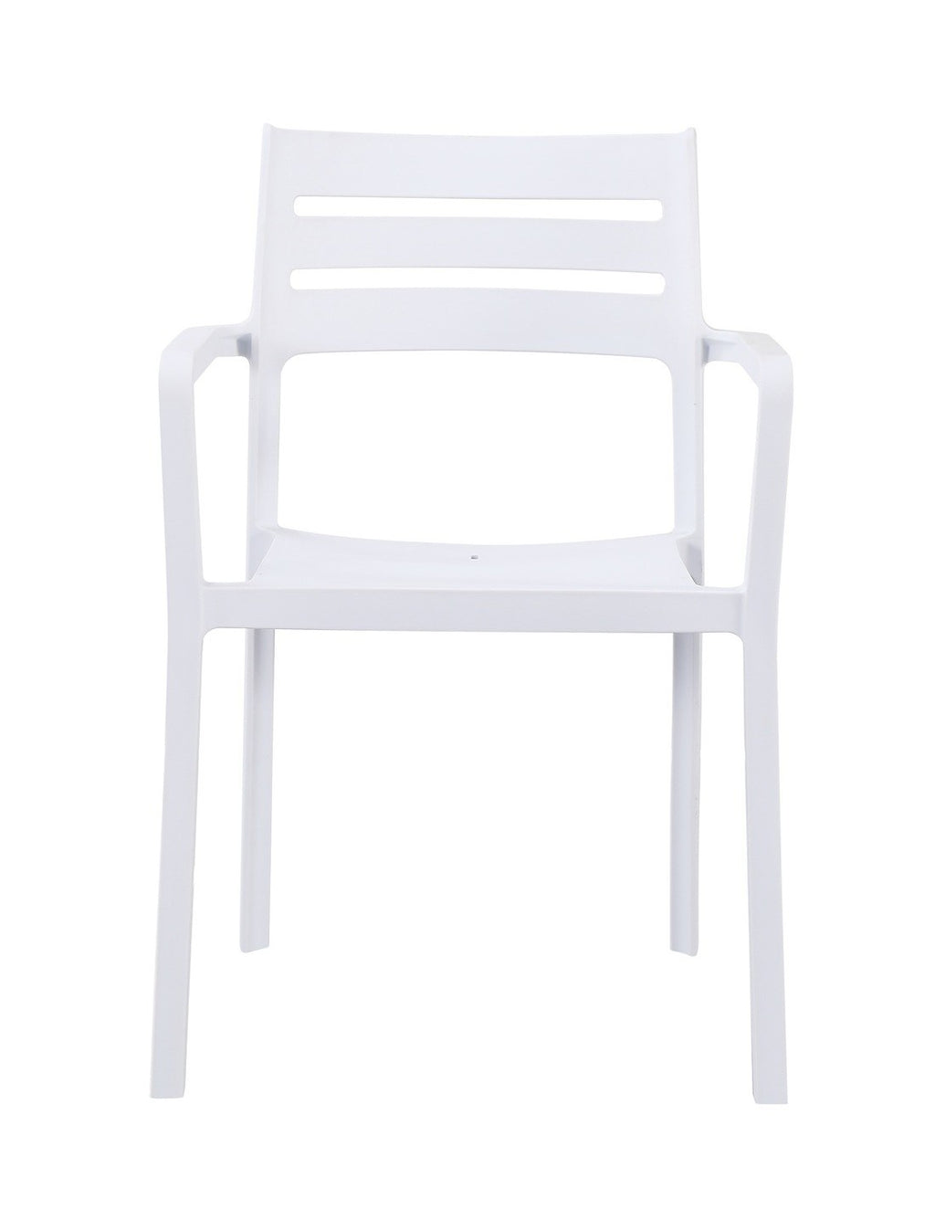 Cadeirão MADEIRA, empilhável, polipropileno branco