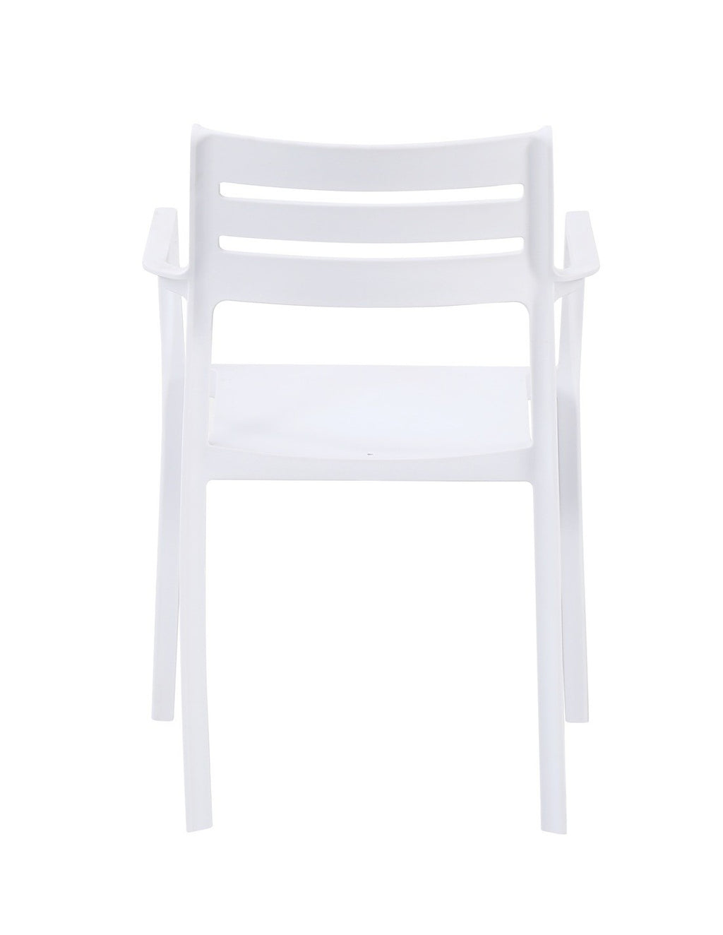 Cadeirão MADEIRA, empilhável, polipropileno branco