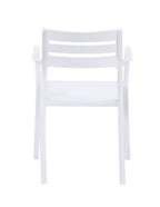 Cadeirão MADEIRA, empilhável, polipropileno branco