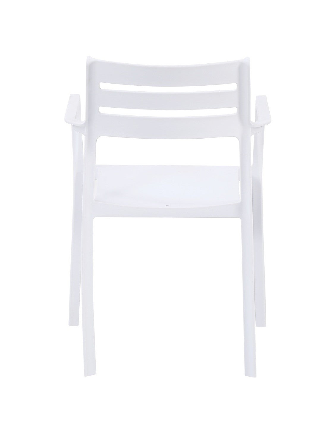Cadeirão MADEIRA, empilhável, polipropileno branco