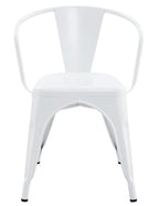 Cadeirão TOL EK LIMITED, aço, branco