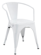 Cadeirão TOL EK LIMITED, aço, branco
