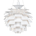 Candeeiro ARTIC, aluminio, branca, 70 cms