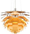 Candeeiro ARTIC, aluminio, dourada, 60 cms