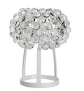 Candeeiro ITALICA-M35-TR, de mesa, acrilica, 35 cms