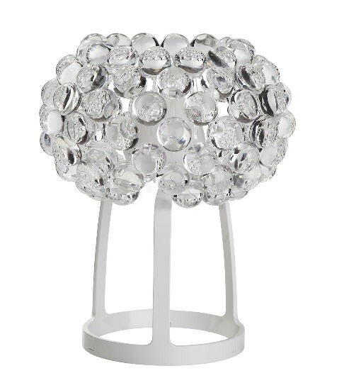 Candeeiro ITALICA-M35-TR, de mesa, acrilica, 35 cms