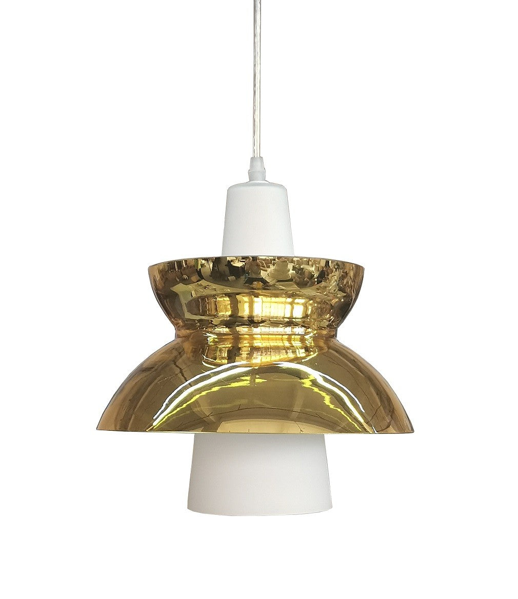 Candeeiro JUPITER, de teto, metal, dourada