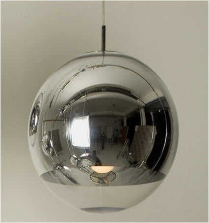 Candeeiro LEO,25 cms, de tecto, vidro, cromado - claro